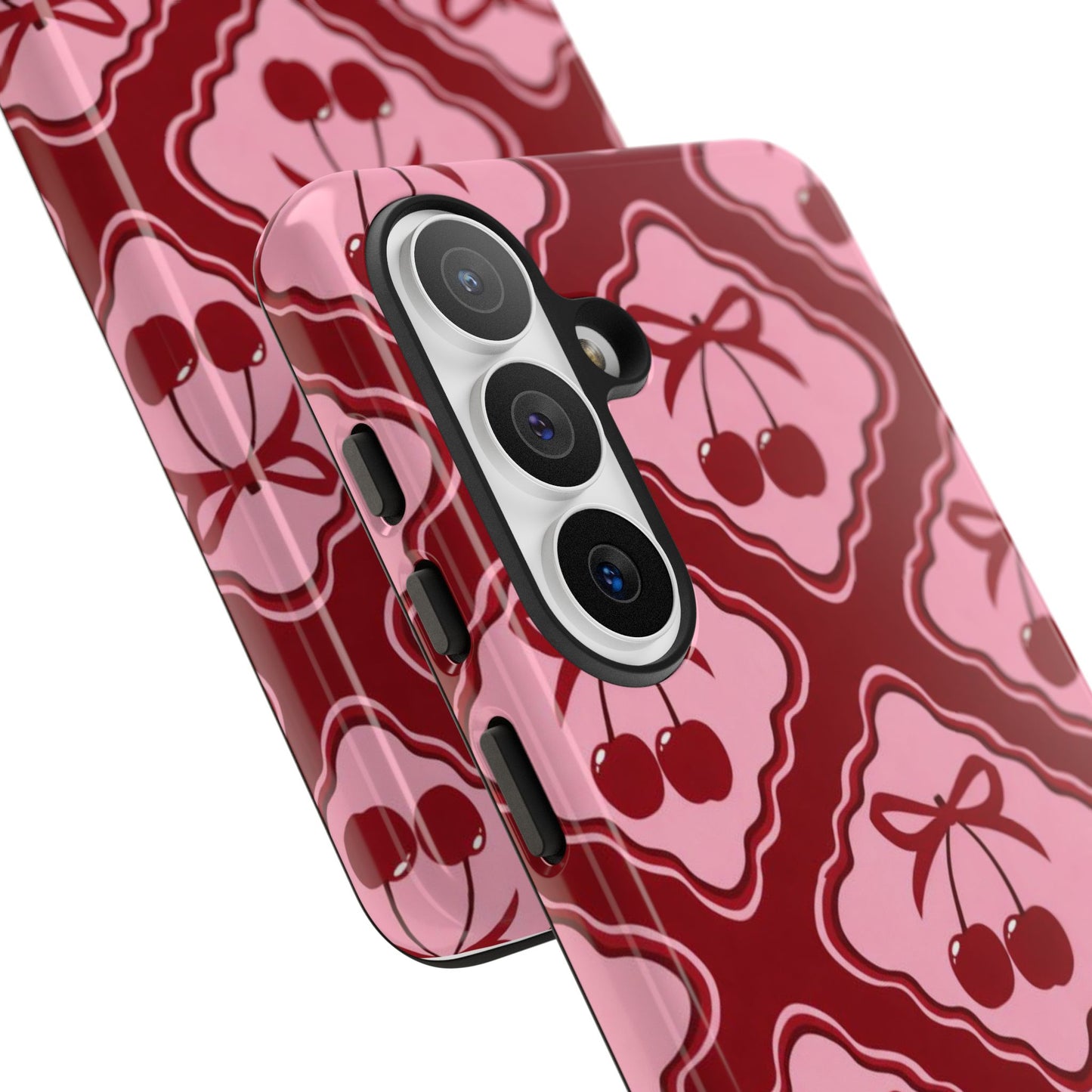 Cherry Bow Tough Phone Case