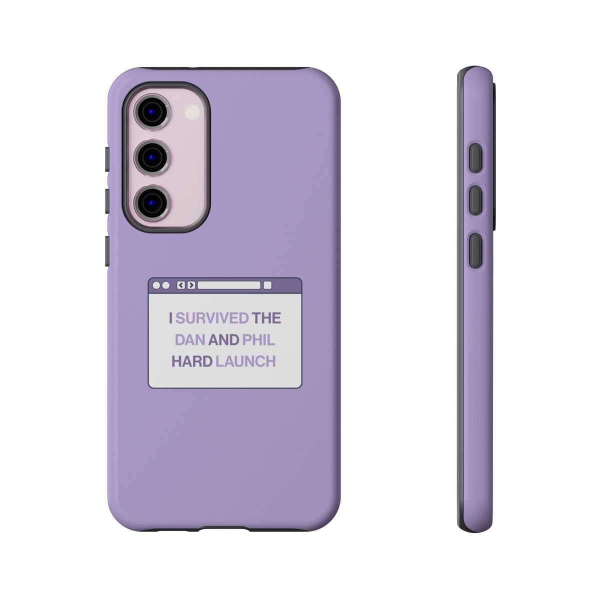 'I Survived the Dan & Phil Hard Launch' Tough Phone Case