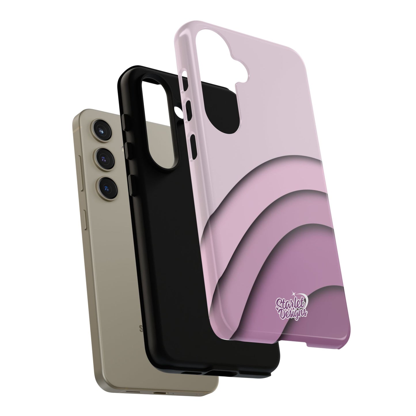 Lavender Waves Tough Phone Case