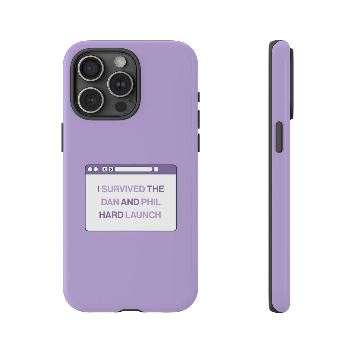 'I Survived the Dan & Phil Hard Launch' Tough Phone Case