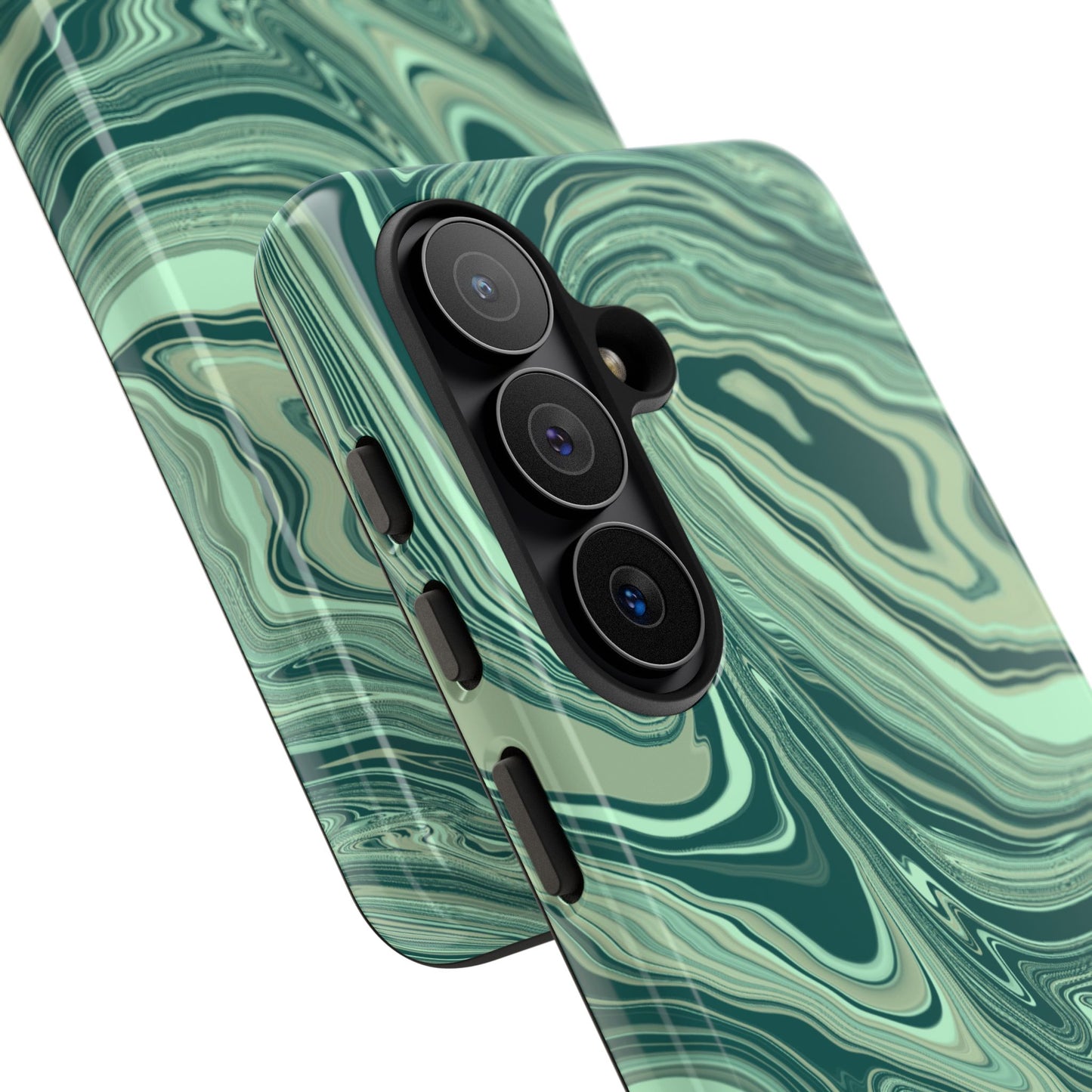 Emerald Waves Tough Phone Case