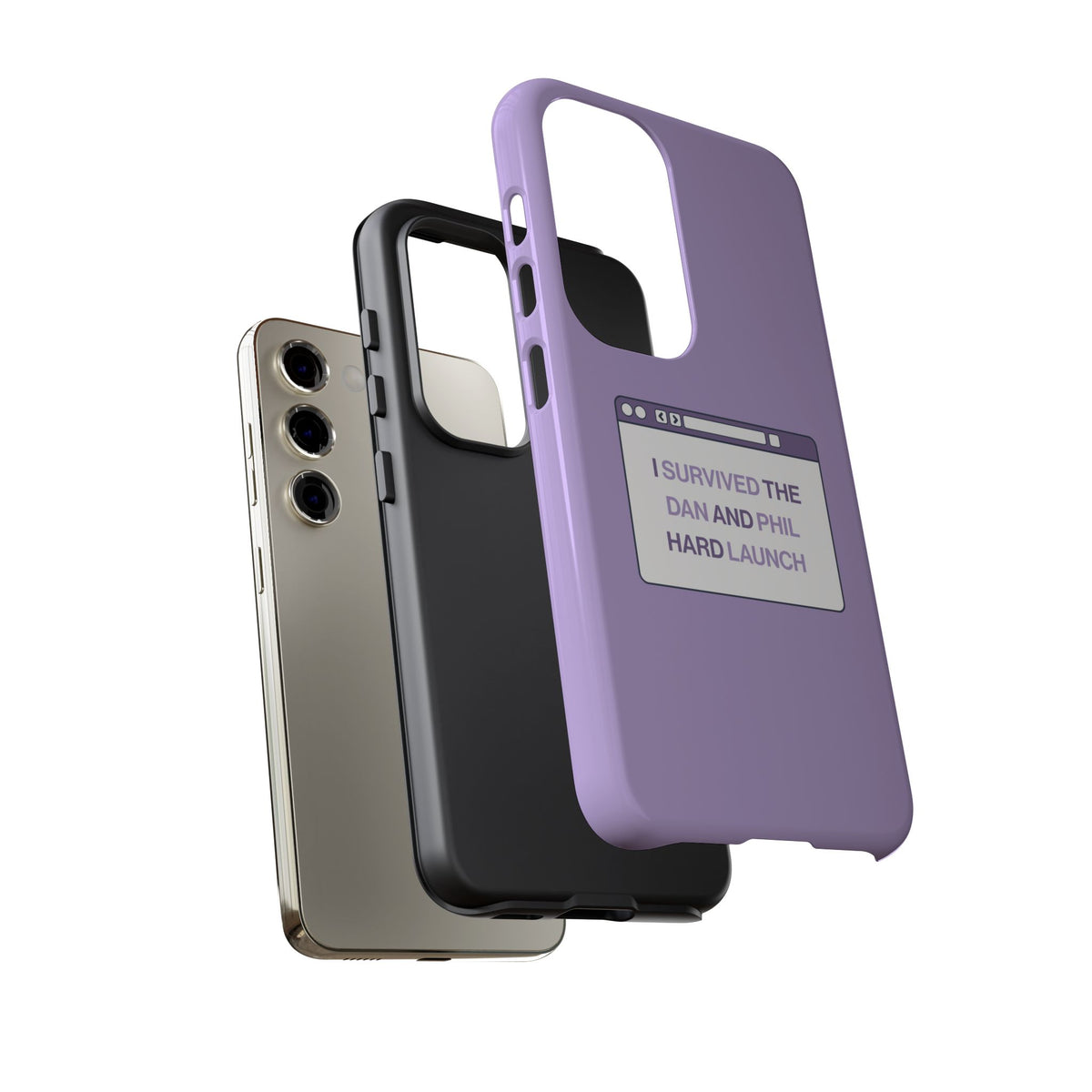 'I Survived the Dan & Phil Hard Launch' Tough Phone Case