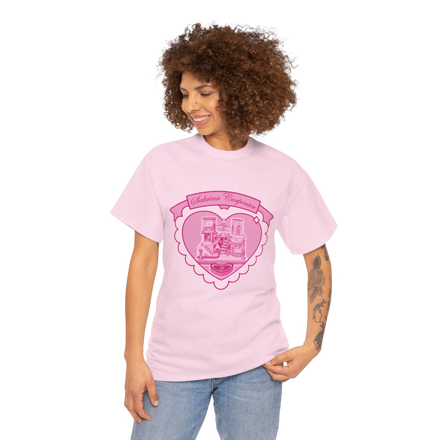 Pink Pop Princess Heart Stage Tee