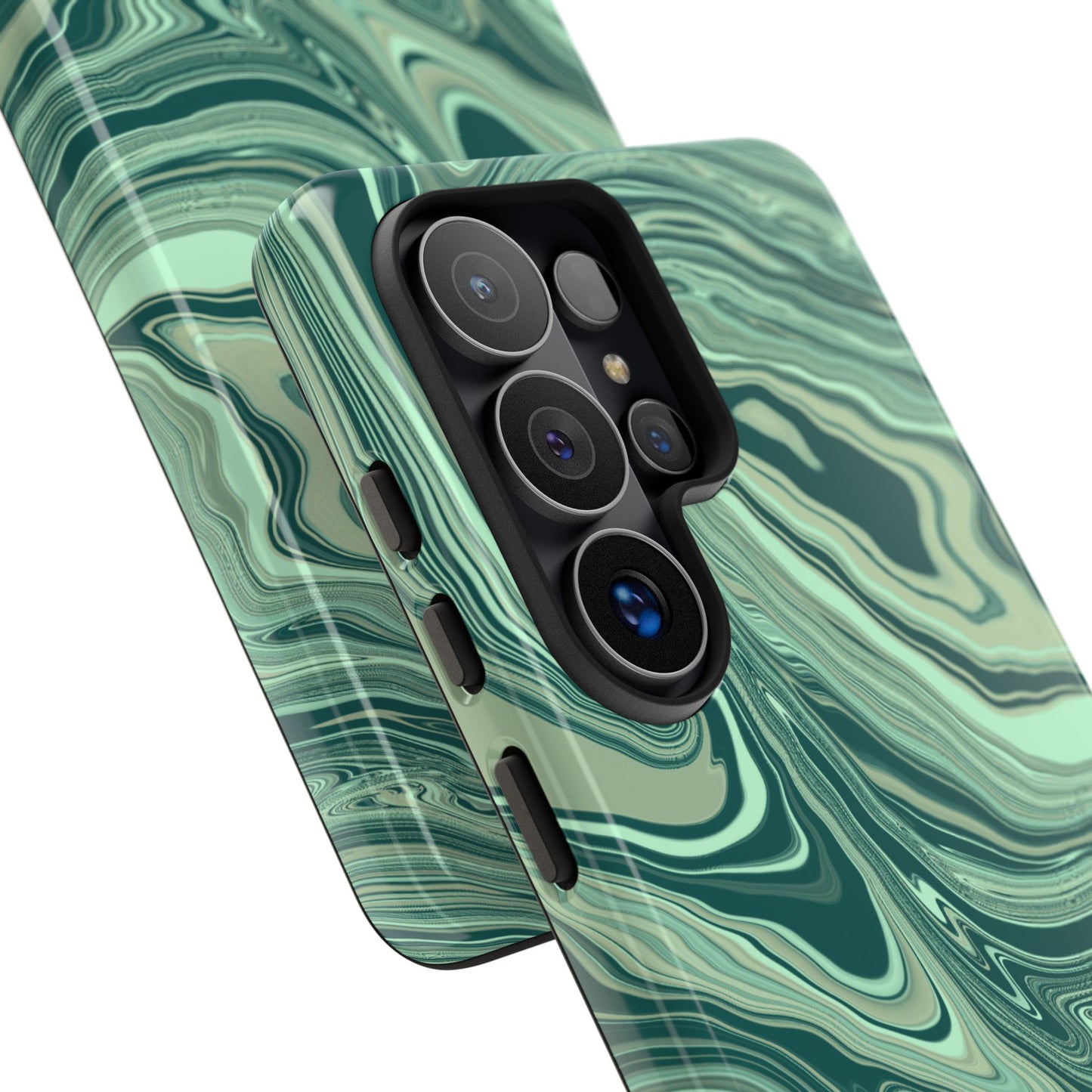 Emerald Waves Tough Phone Case
