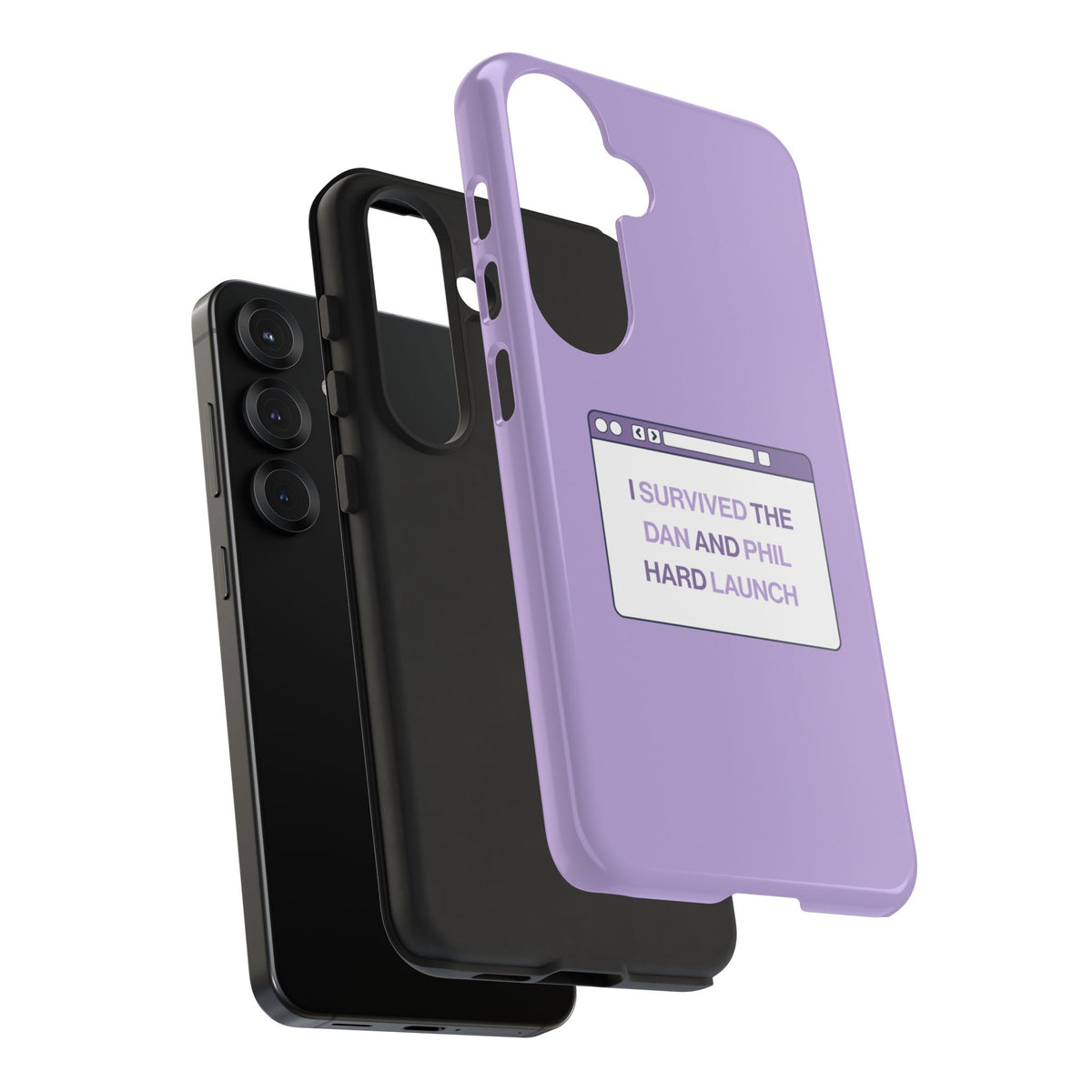 'I Survived the Dan & Phil Hard Launch' Tough Phone Case