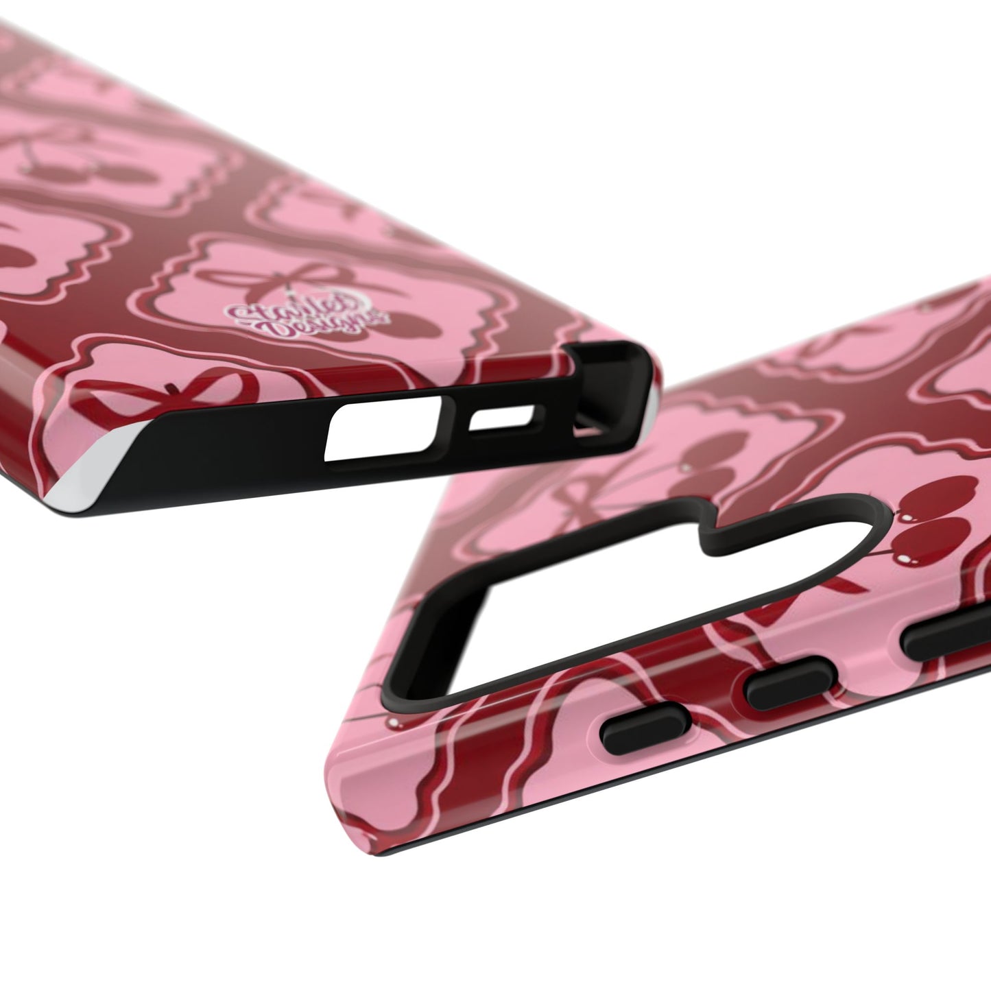 Cherry Bow Tough Phone Case