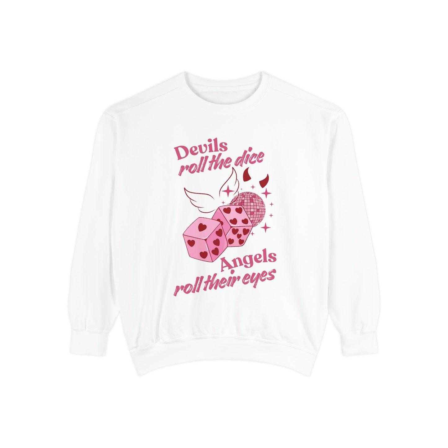 Lucky Dice Heart Sweatshirt