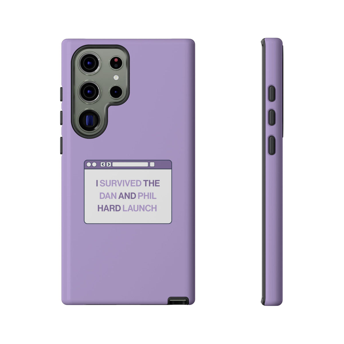 'I Survived the Dan & Phil Hard Launch' Tough Phone Case