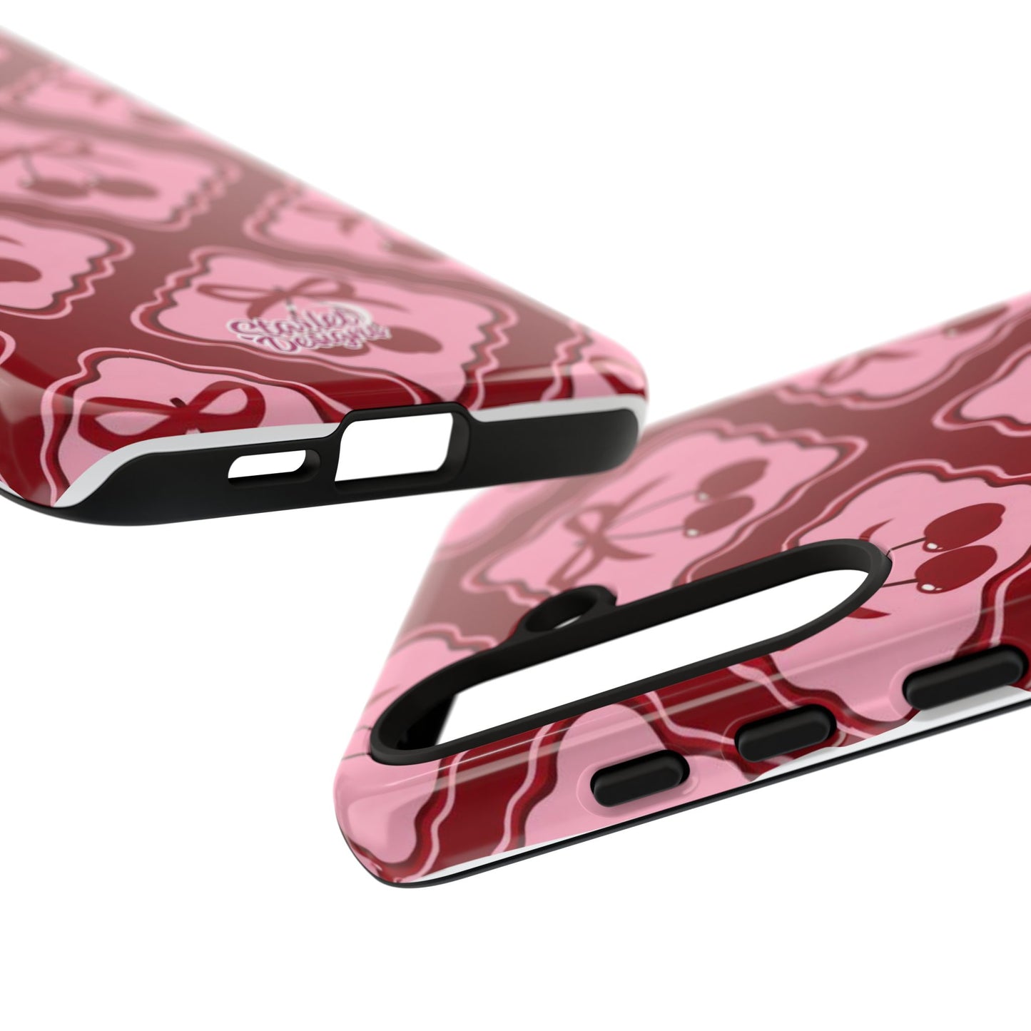 Cherry Bow Tough Phone Case