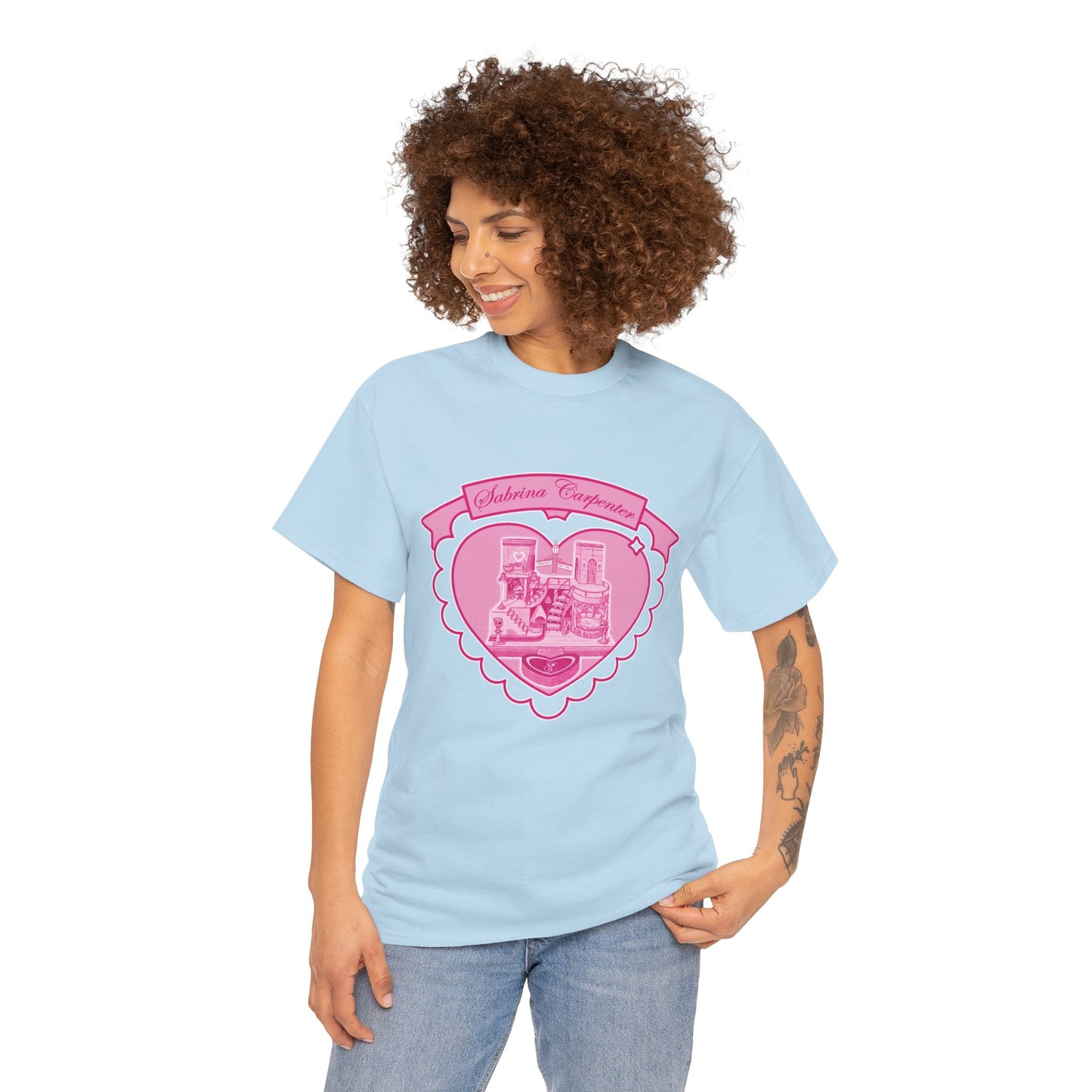 Pink Pop Princess Heart Stage Tee