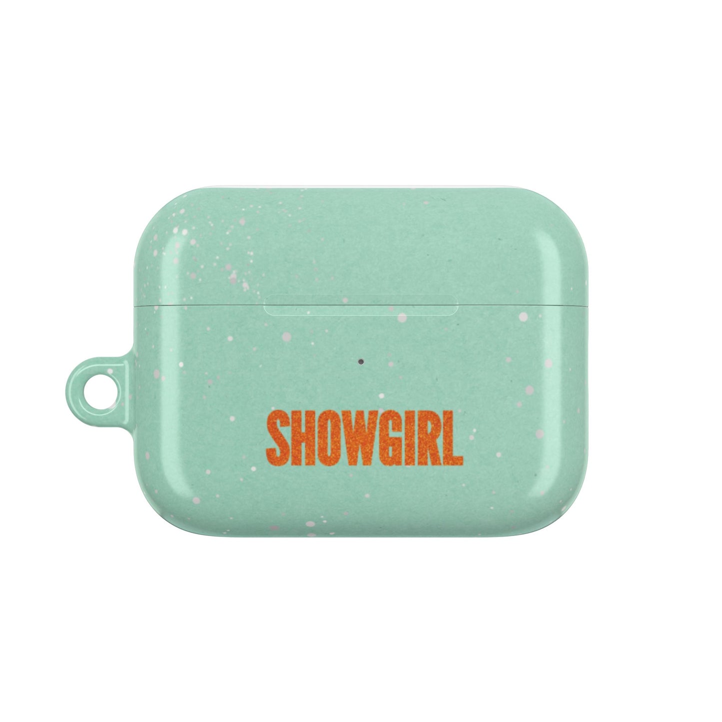 Mint Green Sparkly Showgirl-Themed Airpods Case | Pro Gen 1, Gen 3, Gen 4