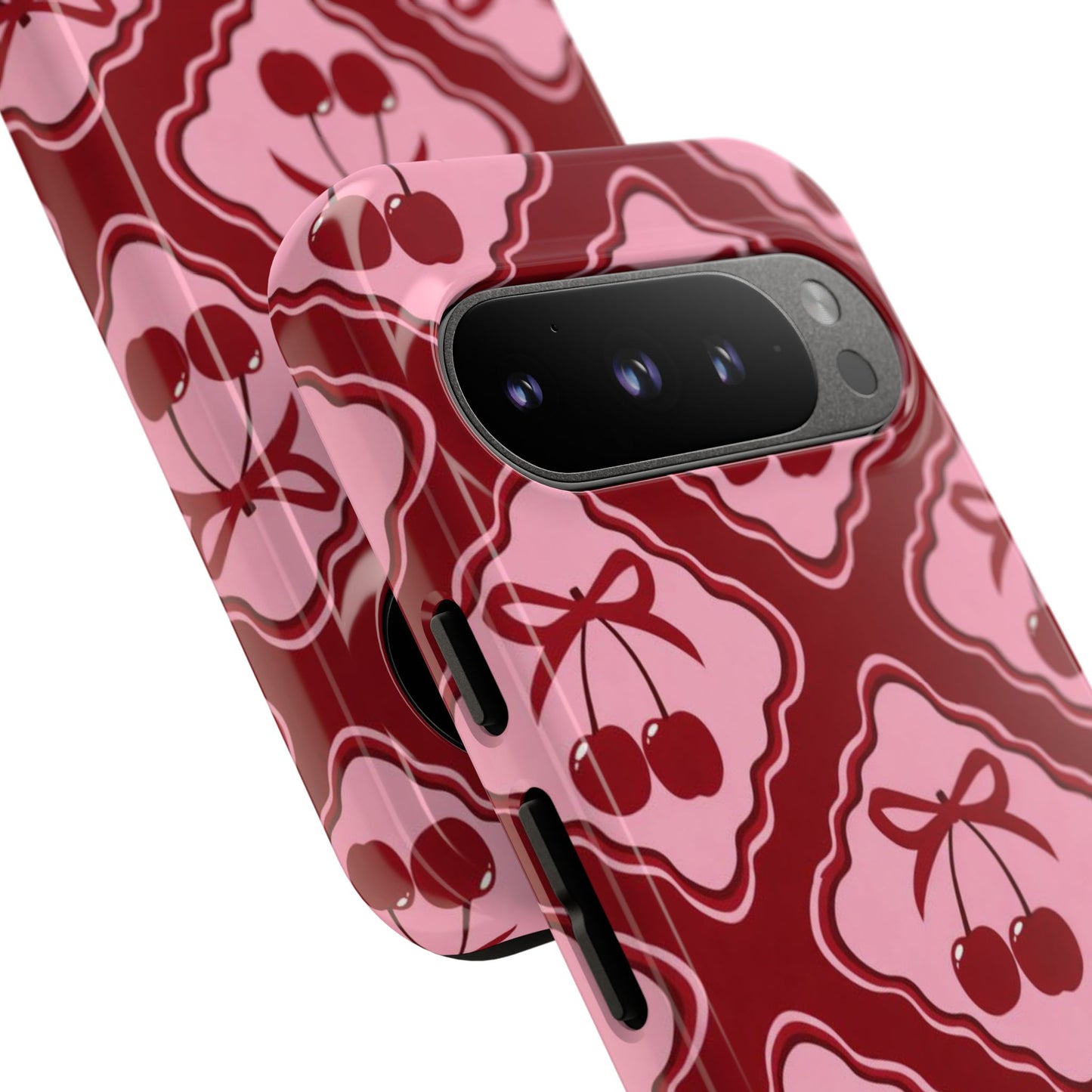 Cherry Bow Tough Phone Case