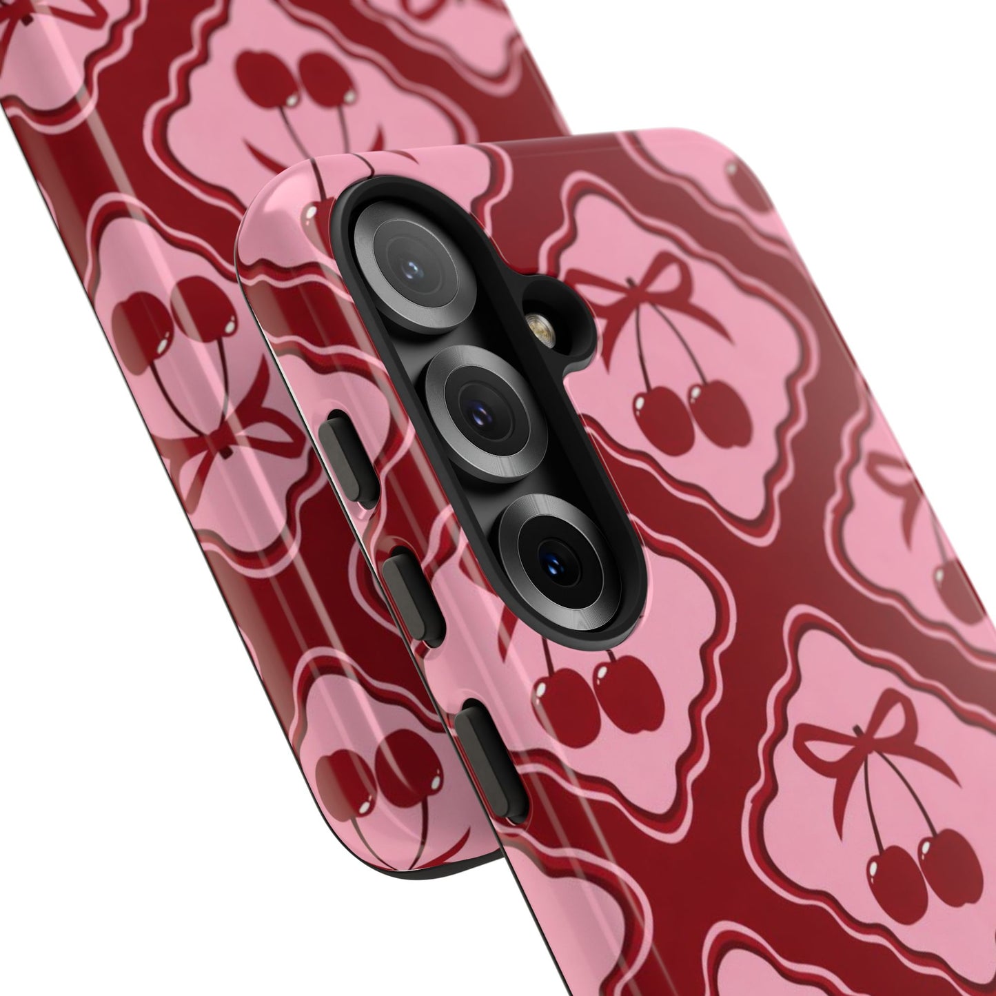 Cherry Bow Tough Phone Case