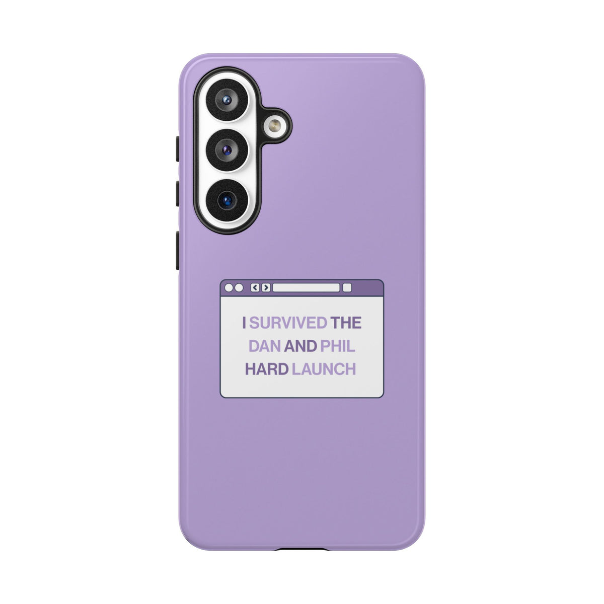 'I Survived the Dan & Phil Hard Launch' Tough Phone Case
