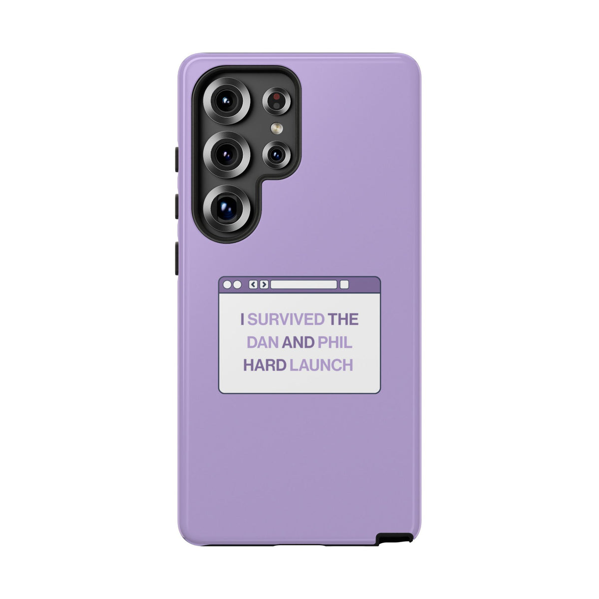 'I Survived the Dan & Phil Hard Launch' Tough Phone Case