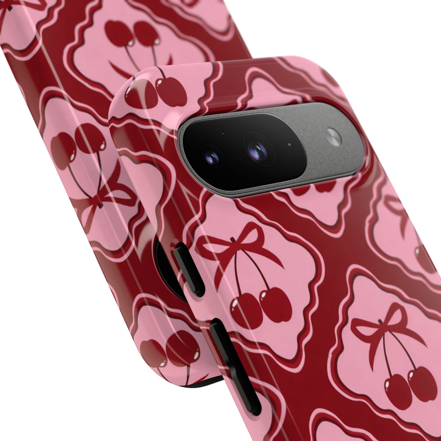 Cherry Bow Tough Phone Case