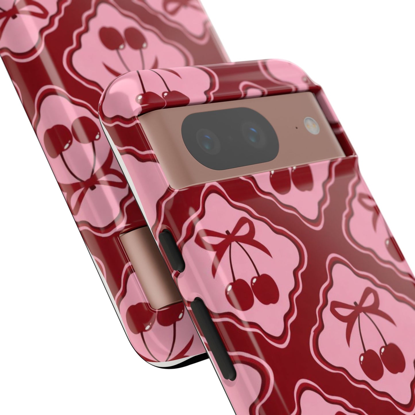 Cherry Bow Tough Phone Case