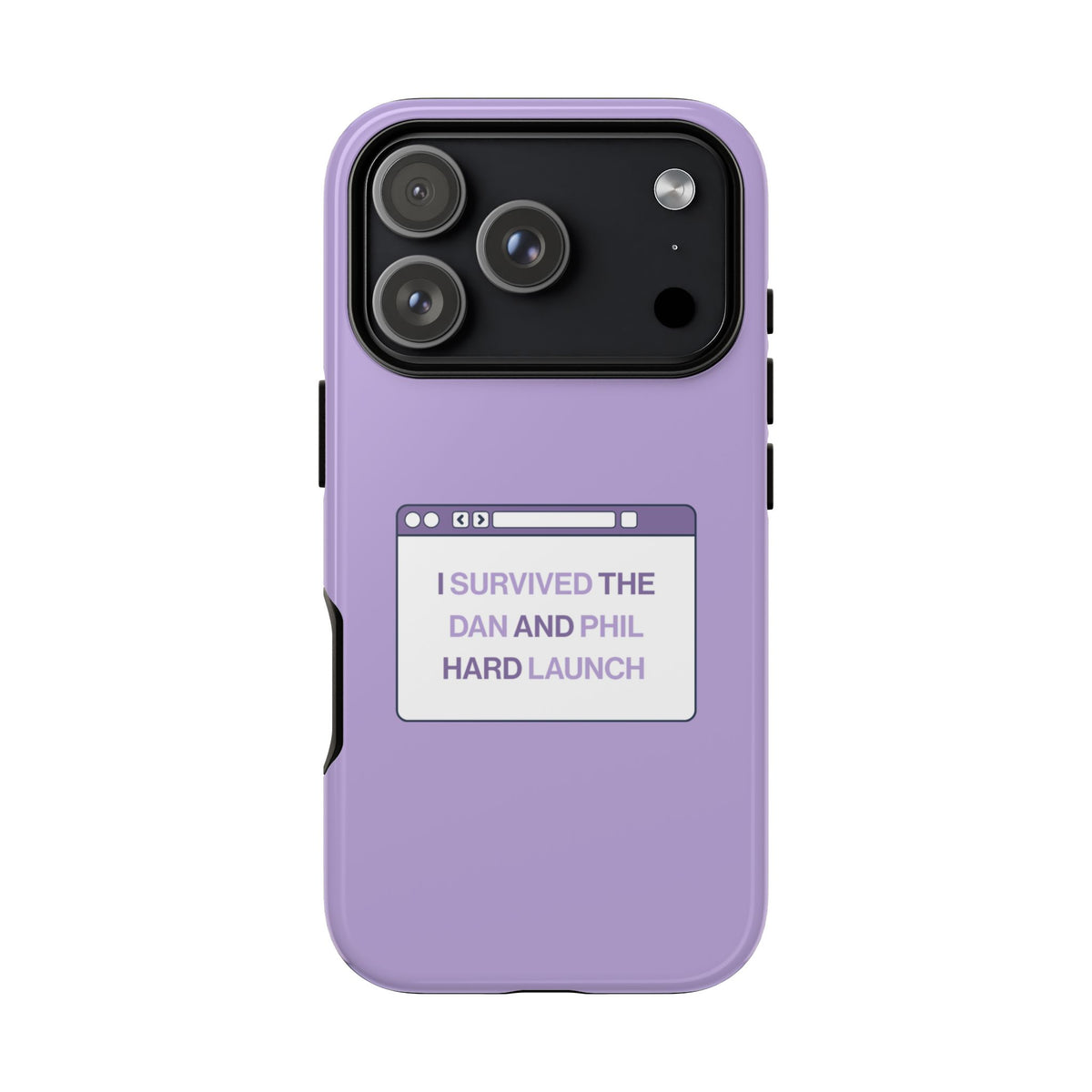 'I Survived the Dan & Phil Hard Launch' Tough Phone Case