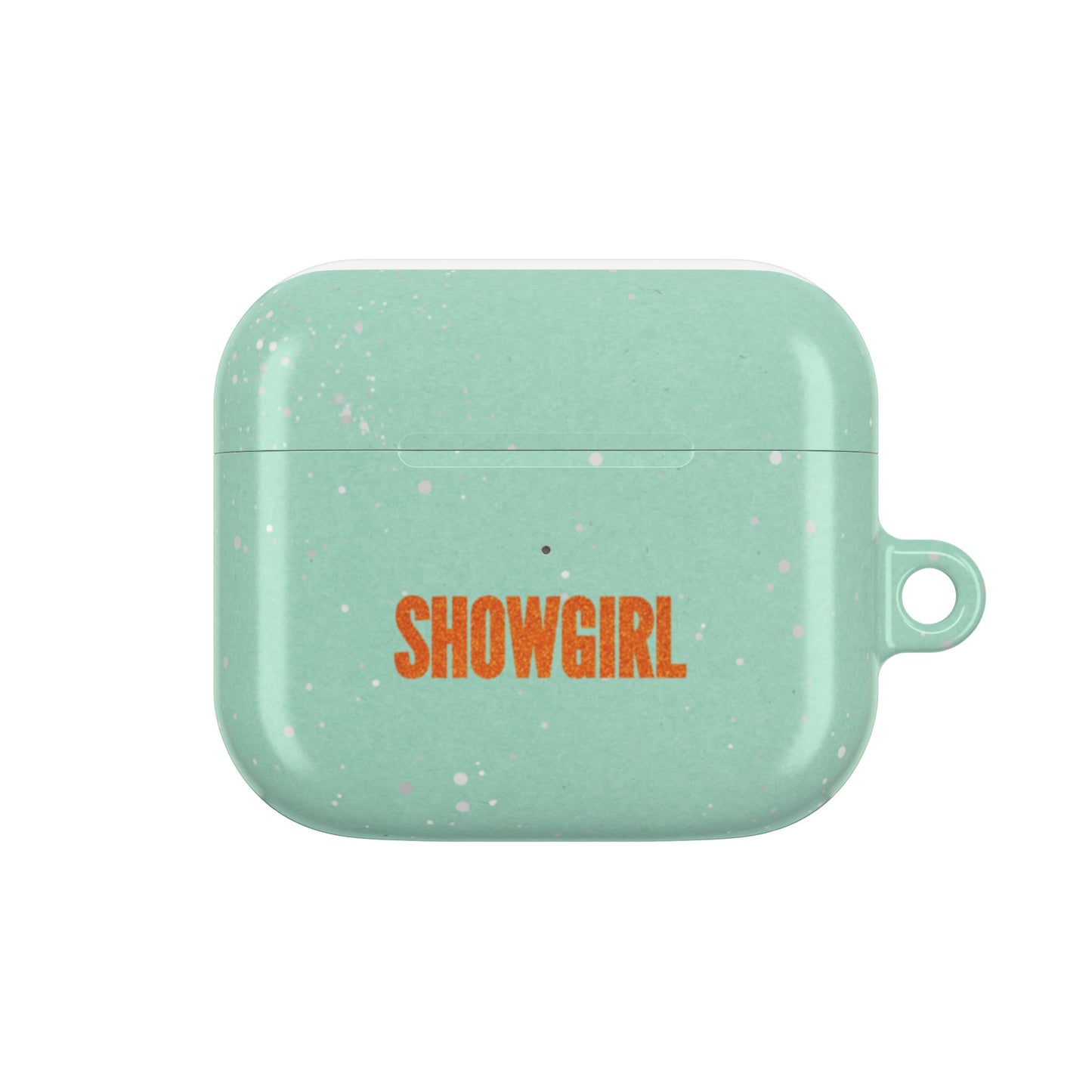 Mint Green Sparkly Showgirl-Themed Airpods Case | Pro Gen 1, Gen 3, Gen 4