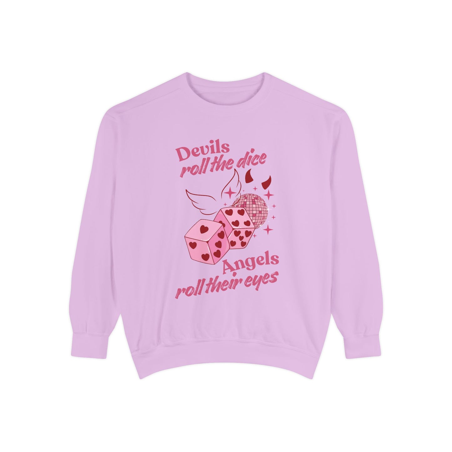 Lucky Dice Heart Sweatshirt
