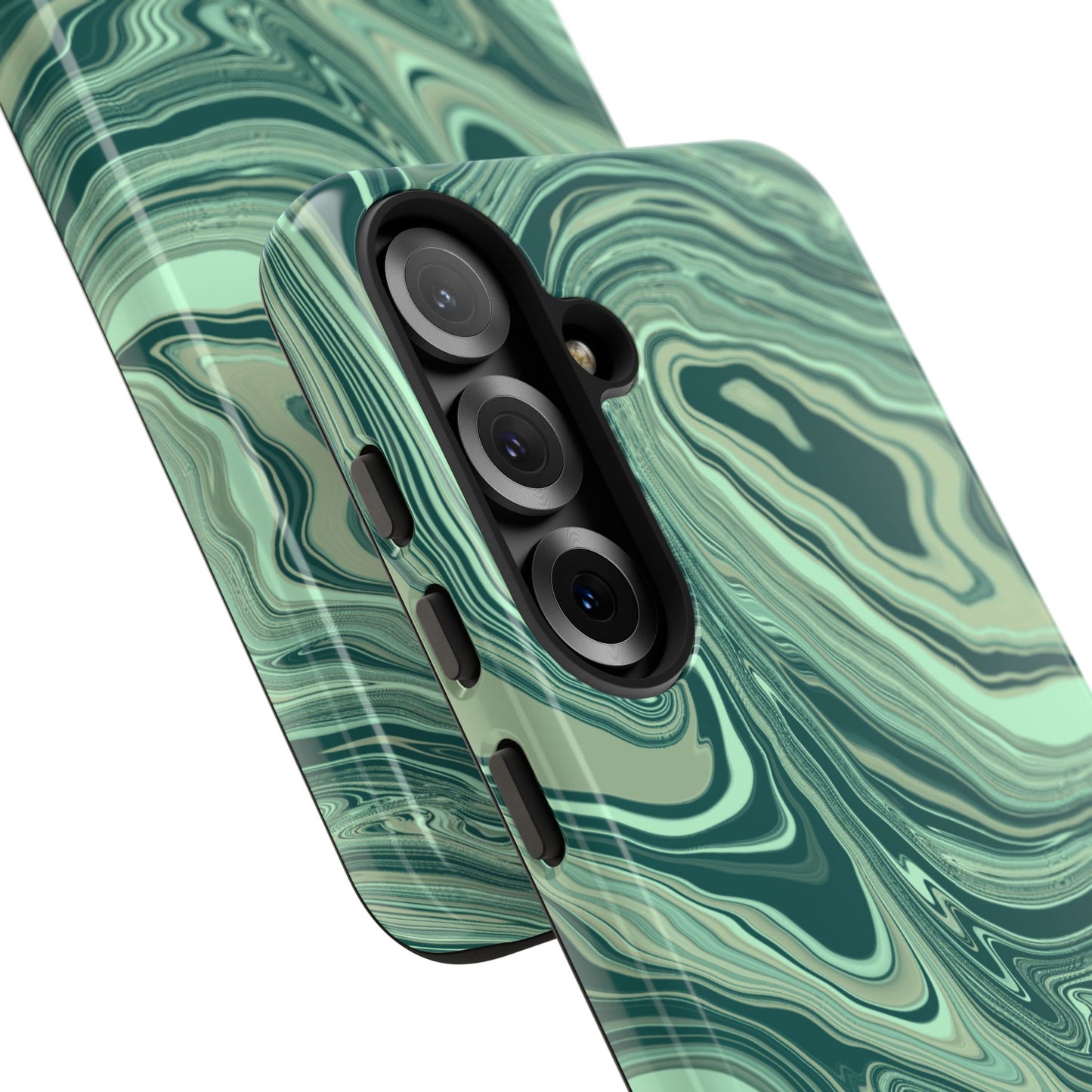 Emerald Waves Tough Phone Case