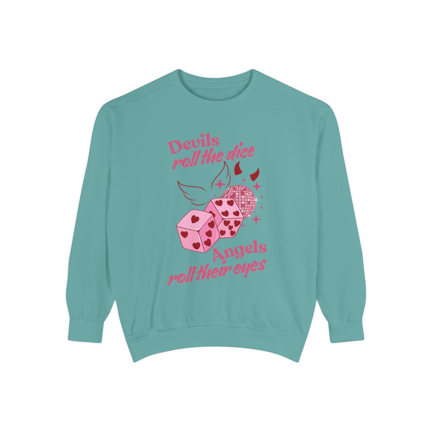 Lucky Dice Heart Sweatshirt