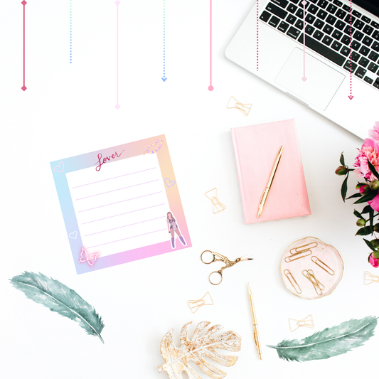 Lover-Themed Post-it Note Pads