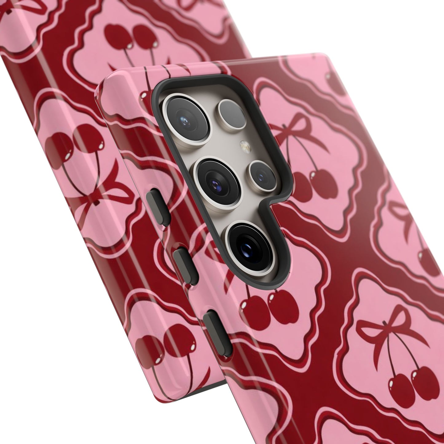 Cherry Bow Tough Phone Case