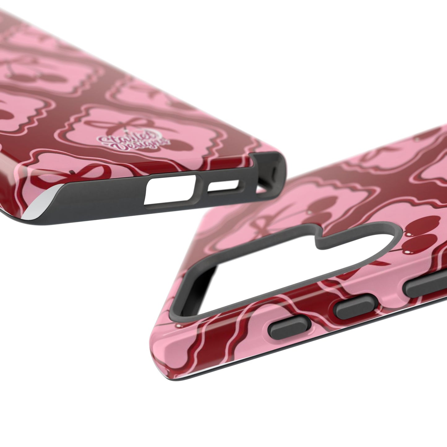Cherry Bow Tough Phone Case
