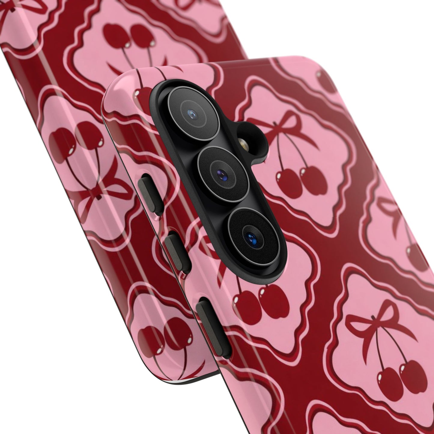Cherry Bow Tough Phone Case