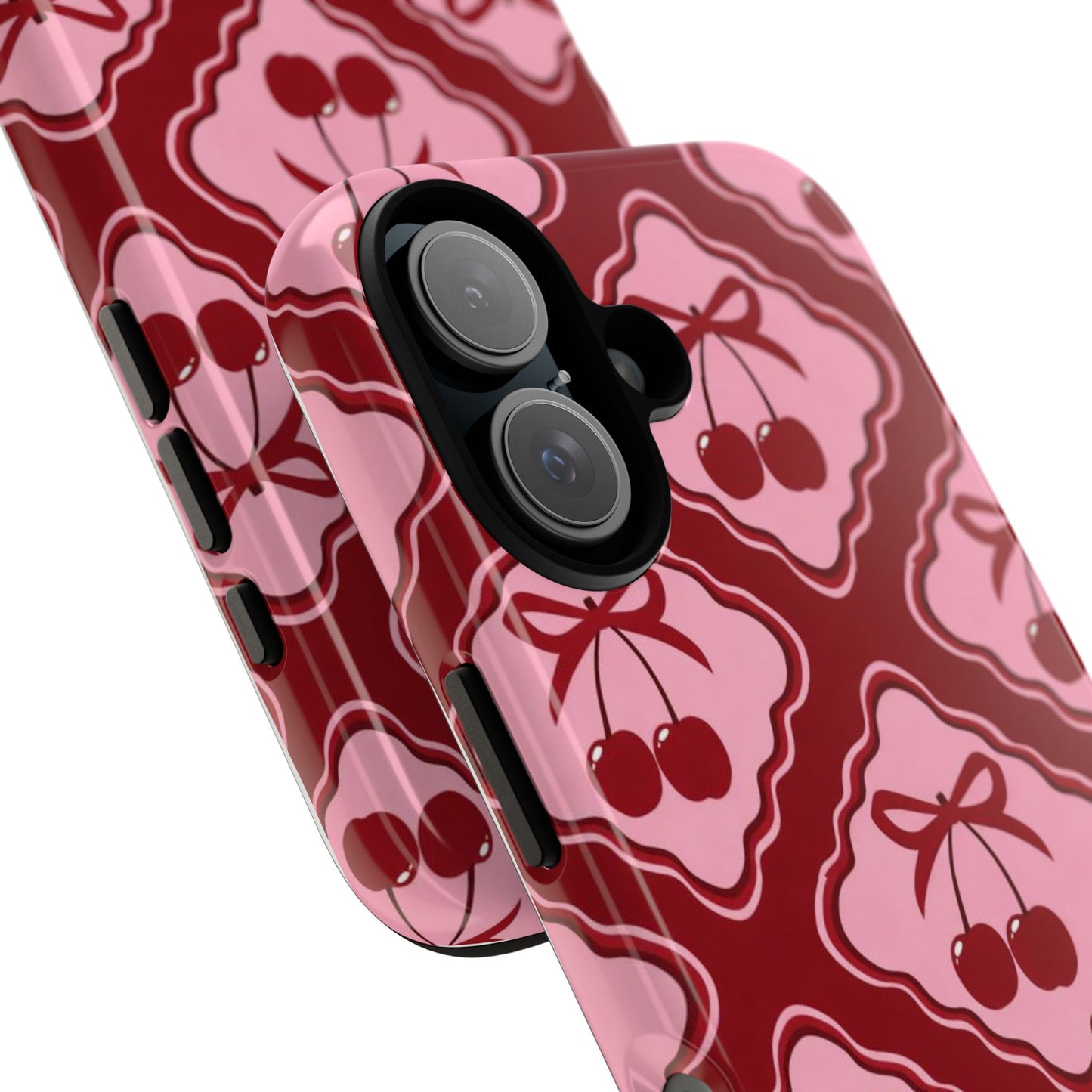 Cherry Bow Tough Phone Case