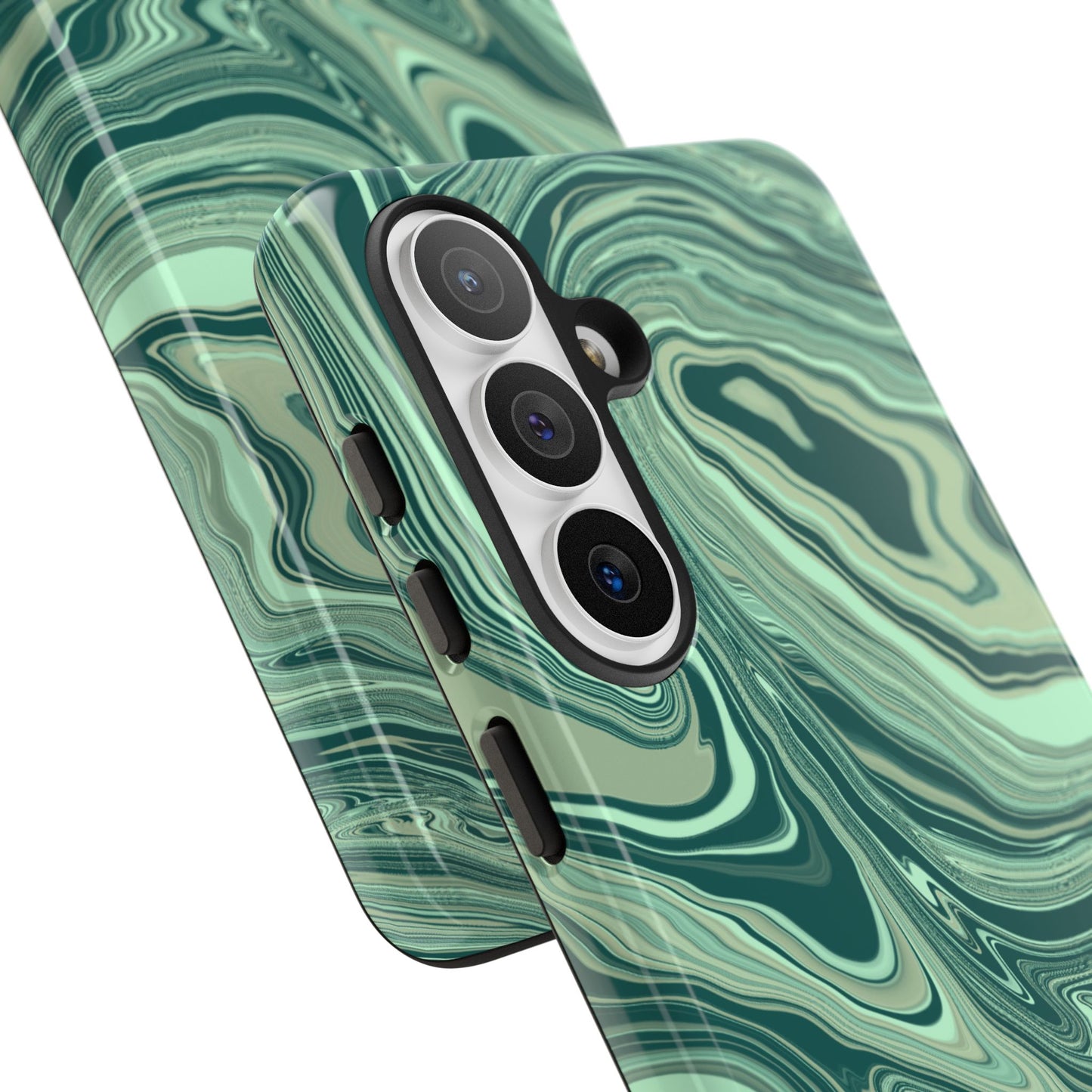 Emerald Waves Tough Phone Case