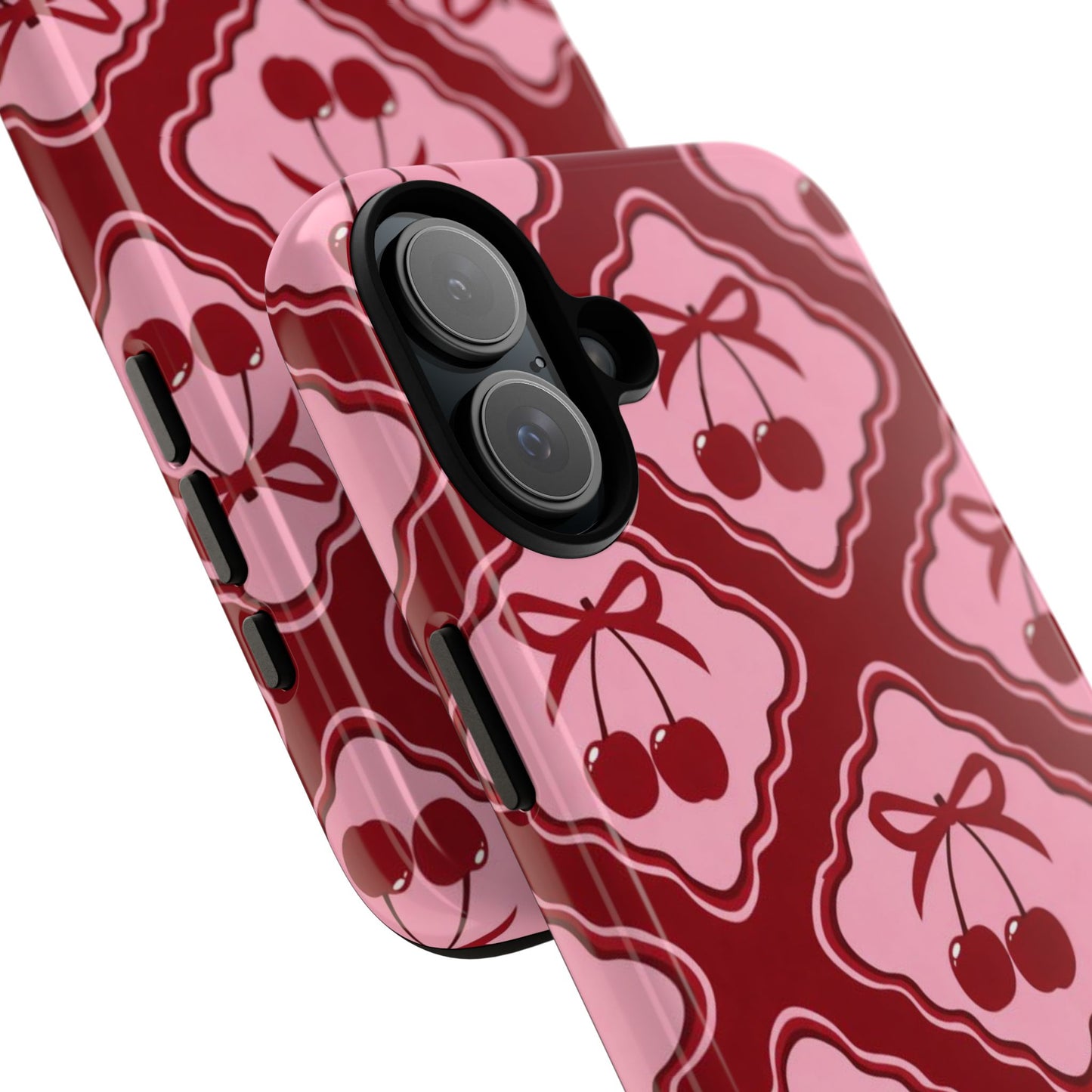 Cherry Bow Tough Phone Case