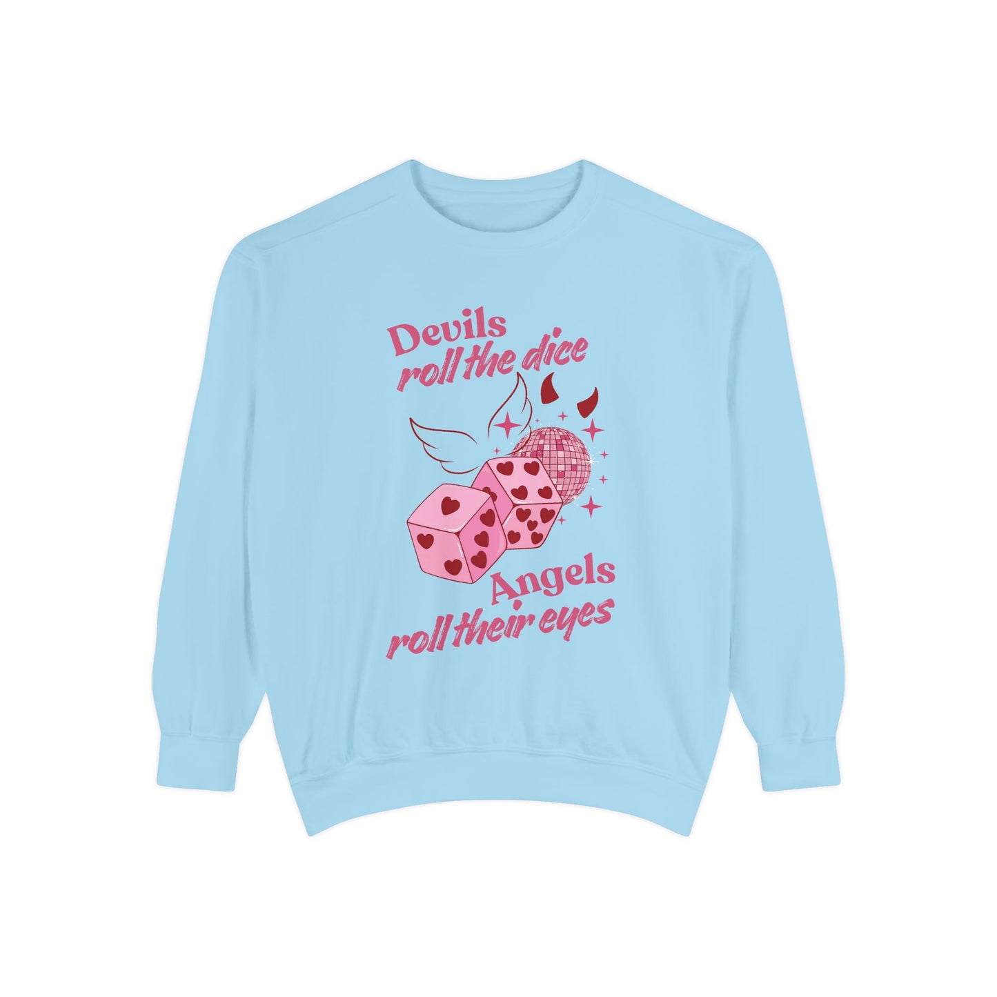 Lucky Dice Heart Sweatshirt