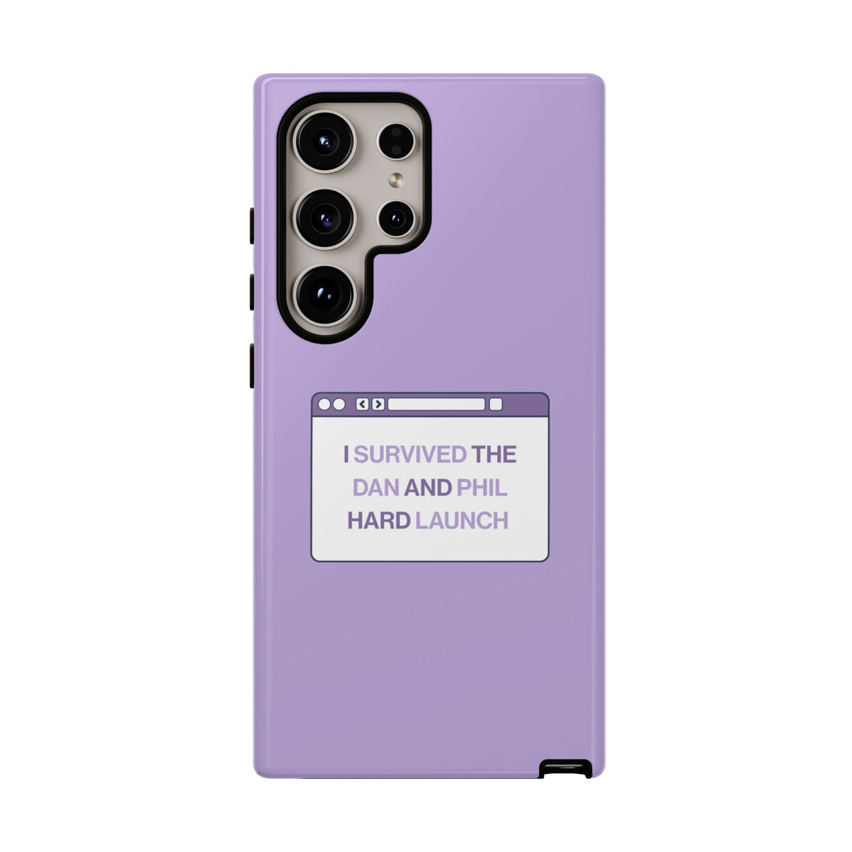'I Survived the Dan & Phil Hard Launch' Tough Phone Case