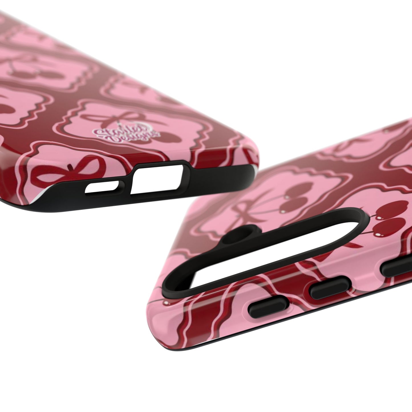 Cherry Bow Tough Phone Case