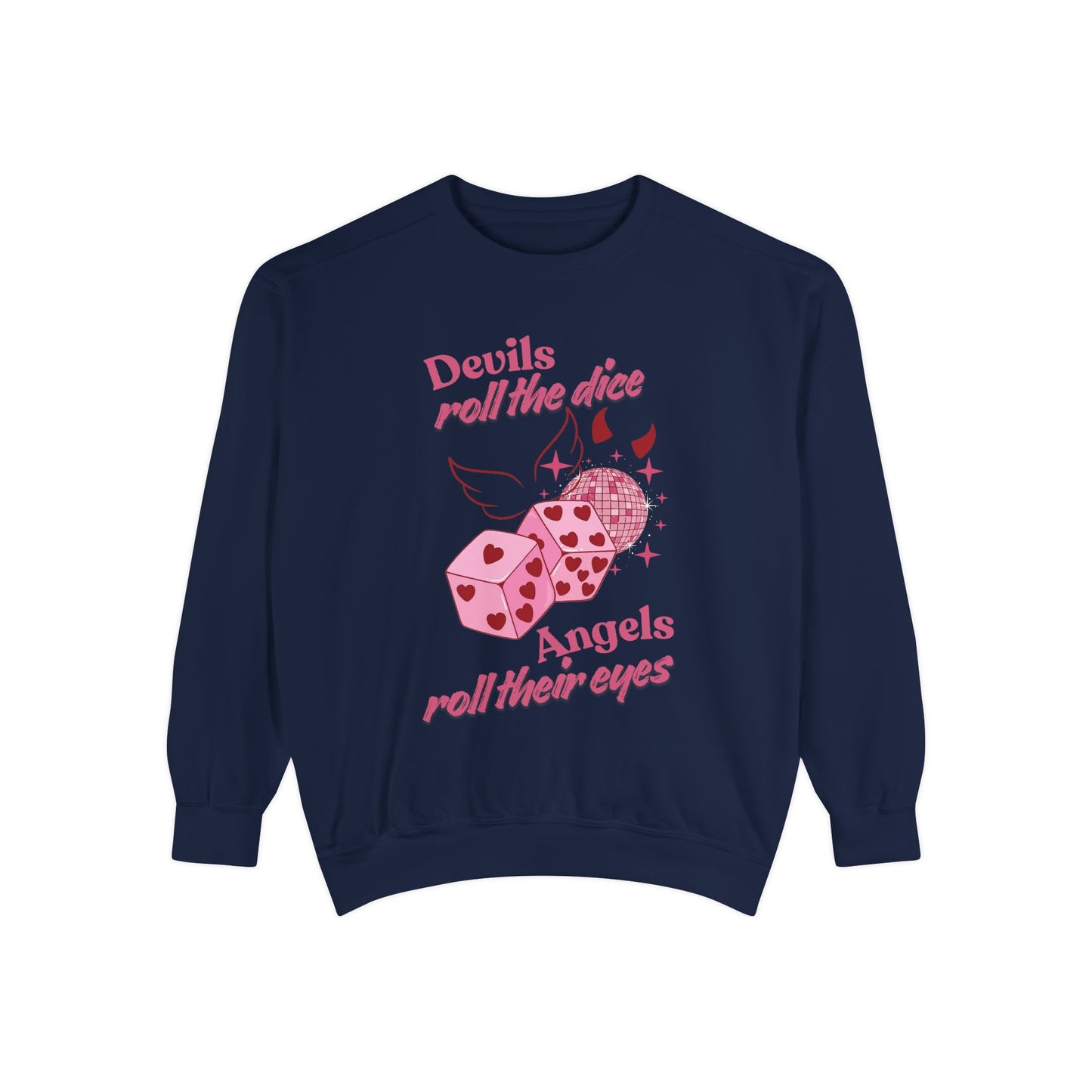 Lucky Dice Heart Sweatshirt