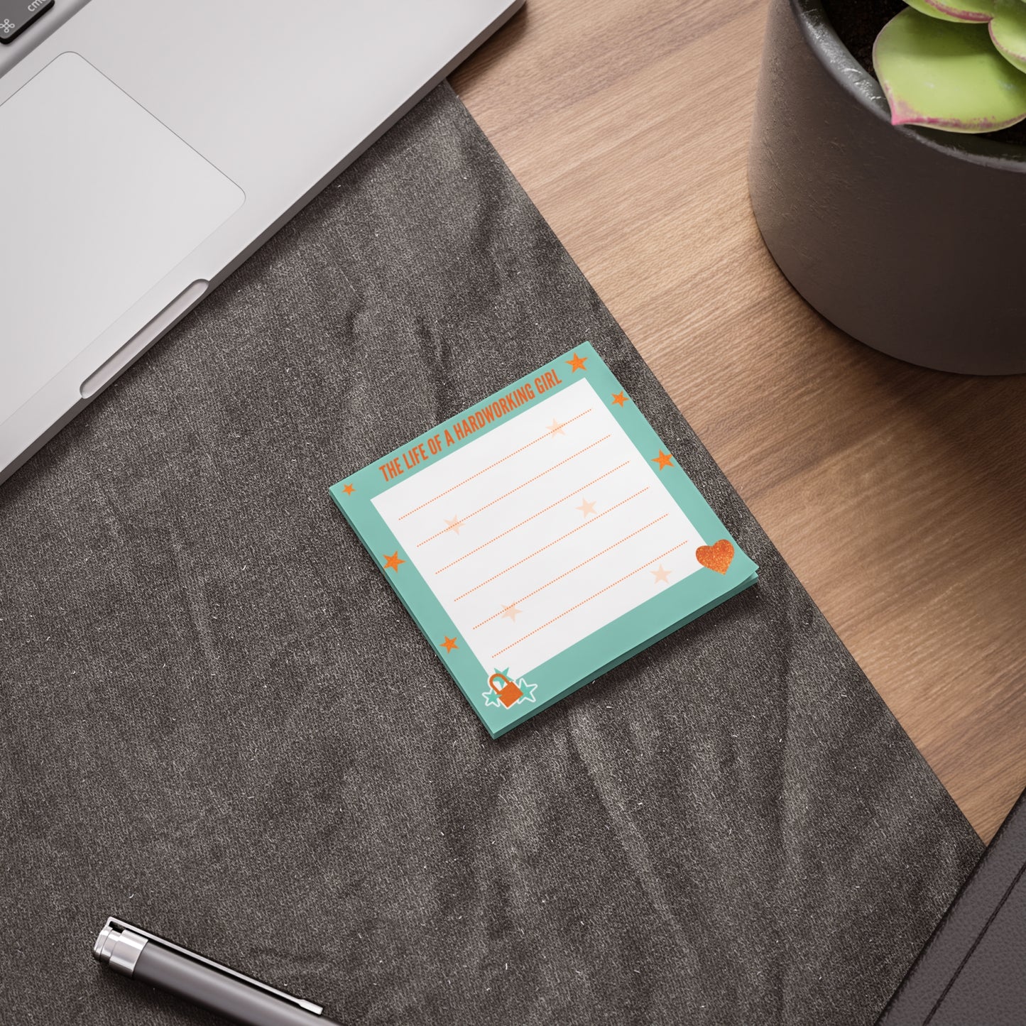 The Life Of A Hardworking Girl Post-it Note Pads