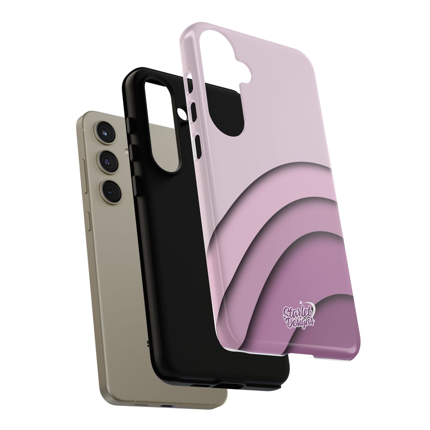 Lavender Waves Tough Phone Case