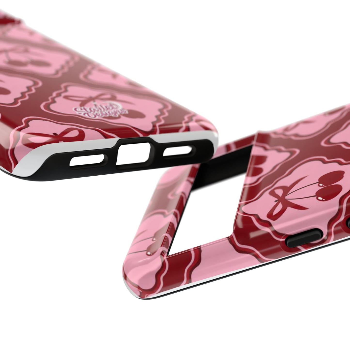 Cherry Bow Tough Phone Case