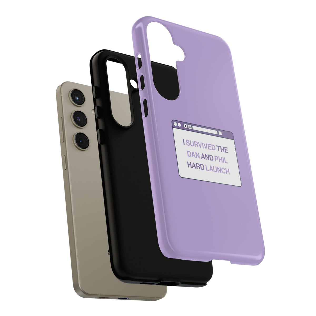 'I Survived the Dan & Phil Hard Launch' Tough Phone Case