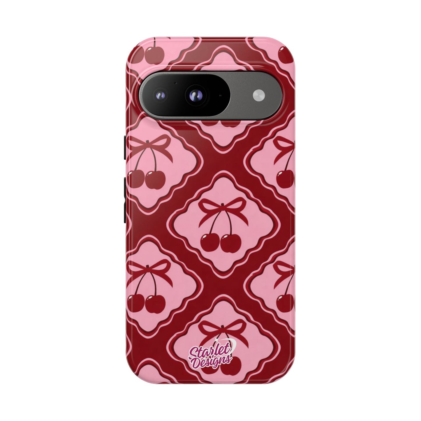 Cherry Bow Tough Phone Case