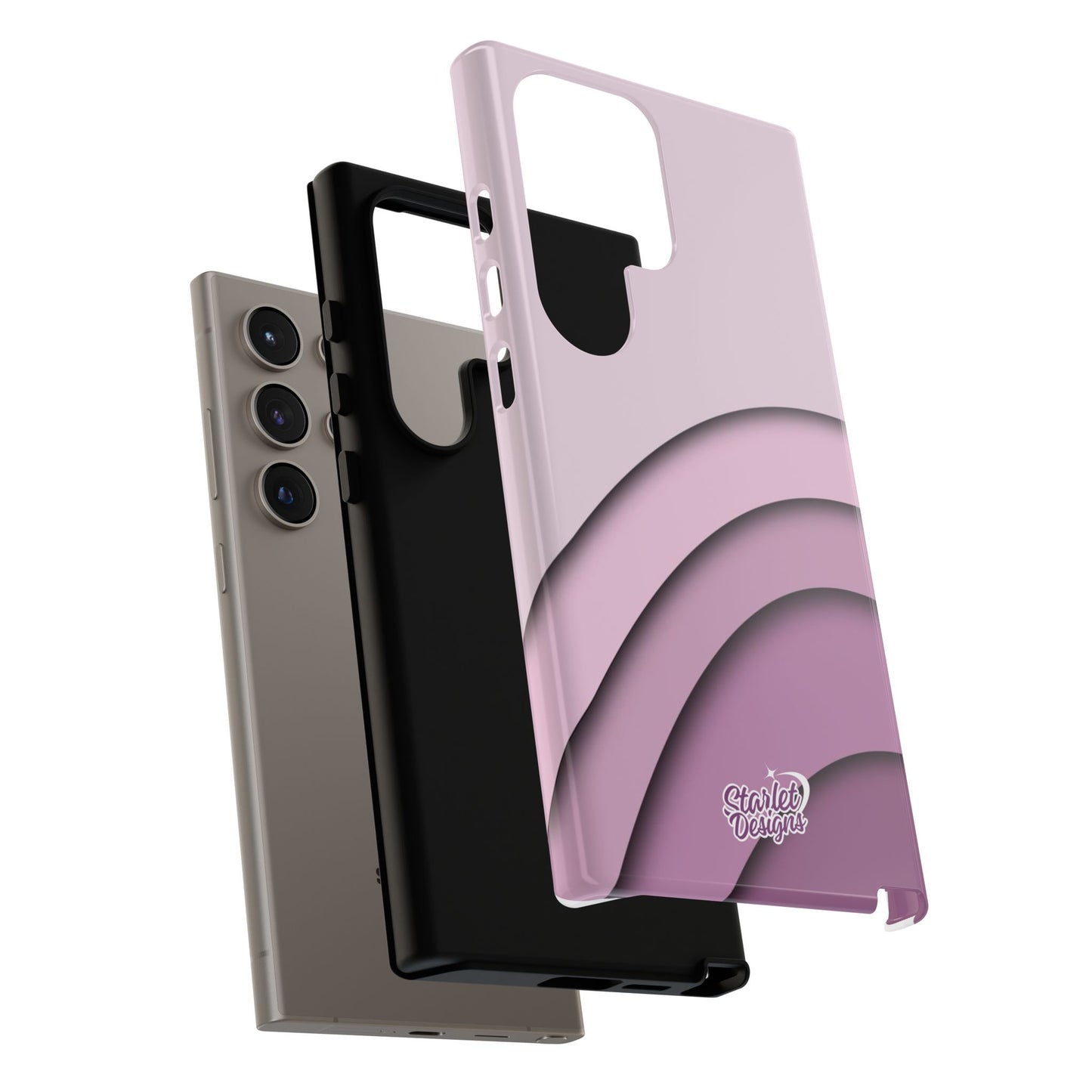 Lavender Waves Tough Phone Case