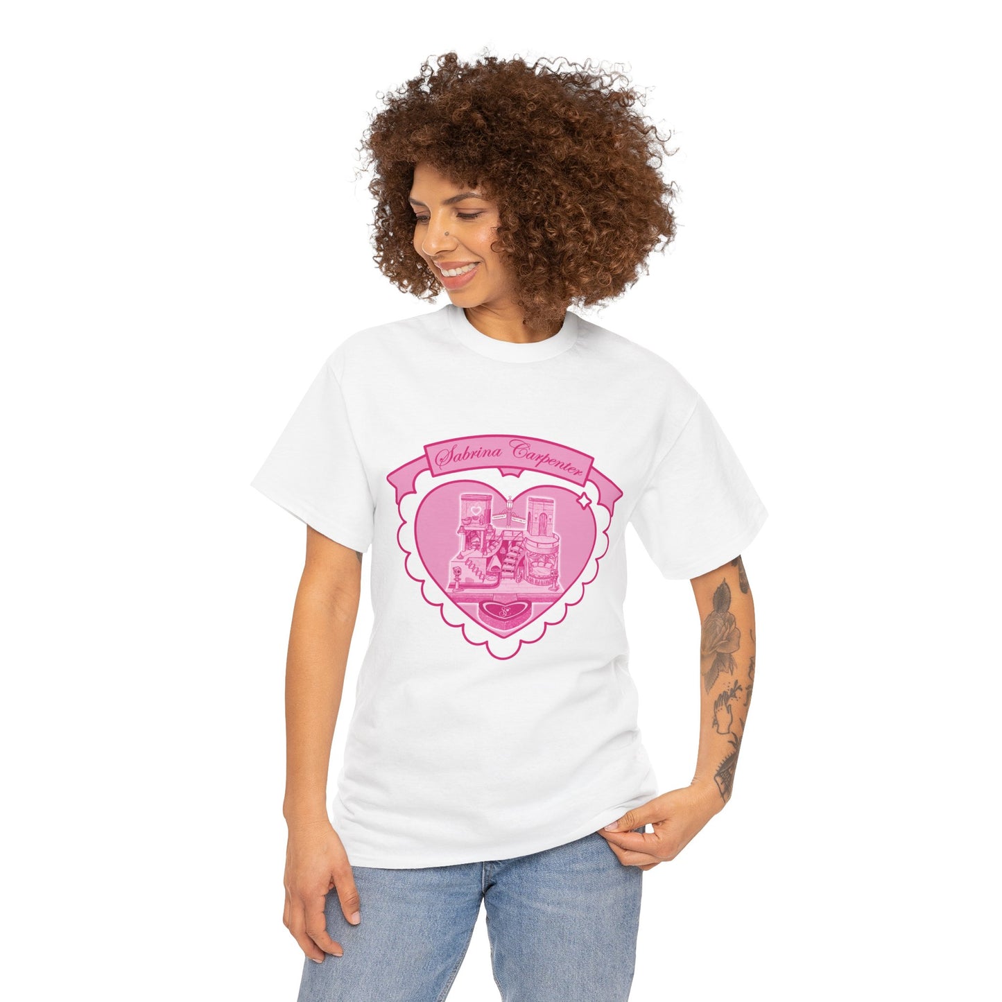 Pink Pop Princess Heart Stage Tee