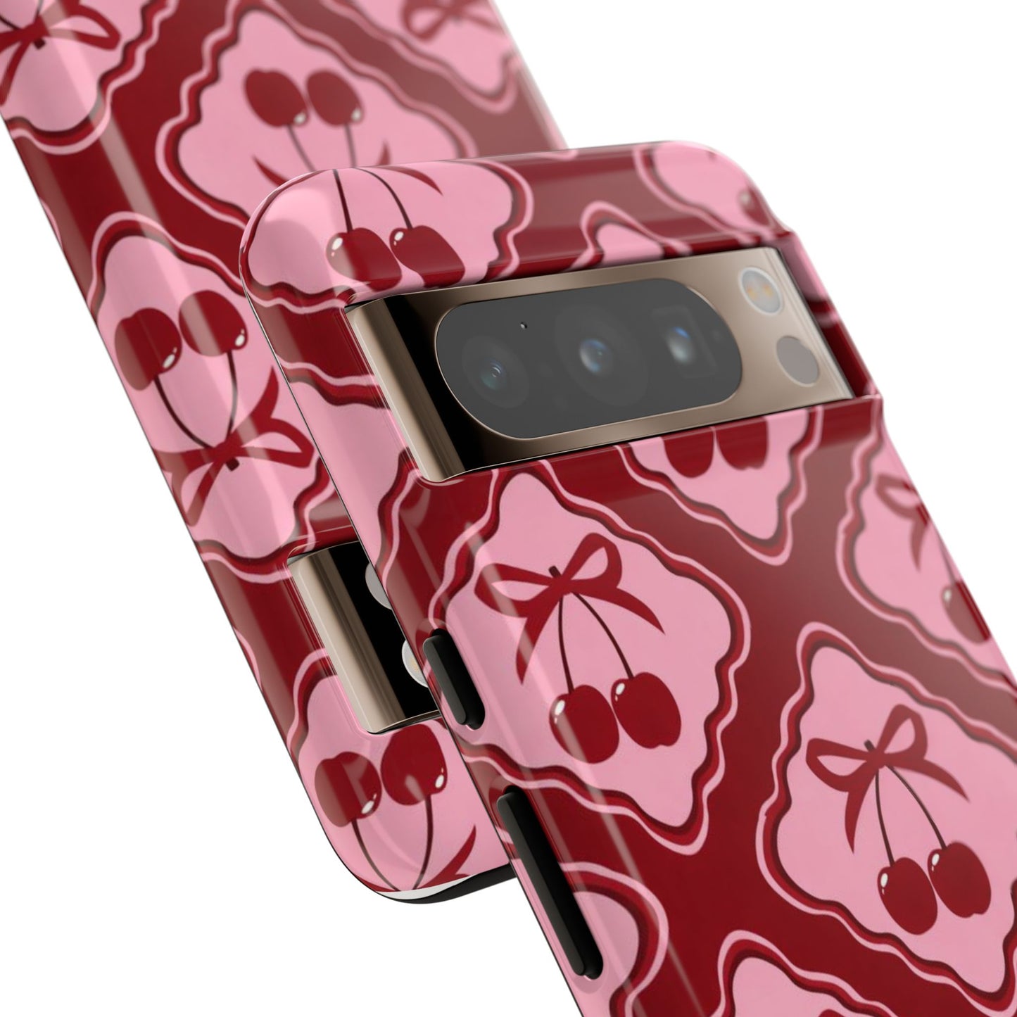 Cherry Bow Tough Phone Case