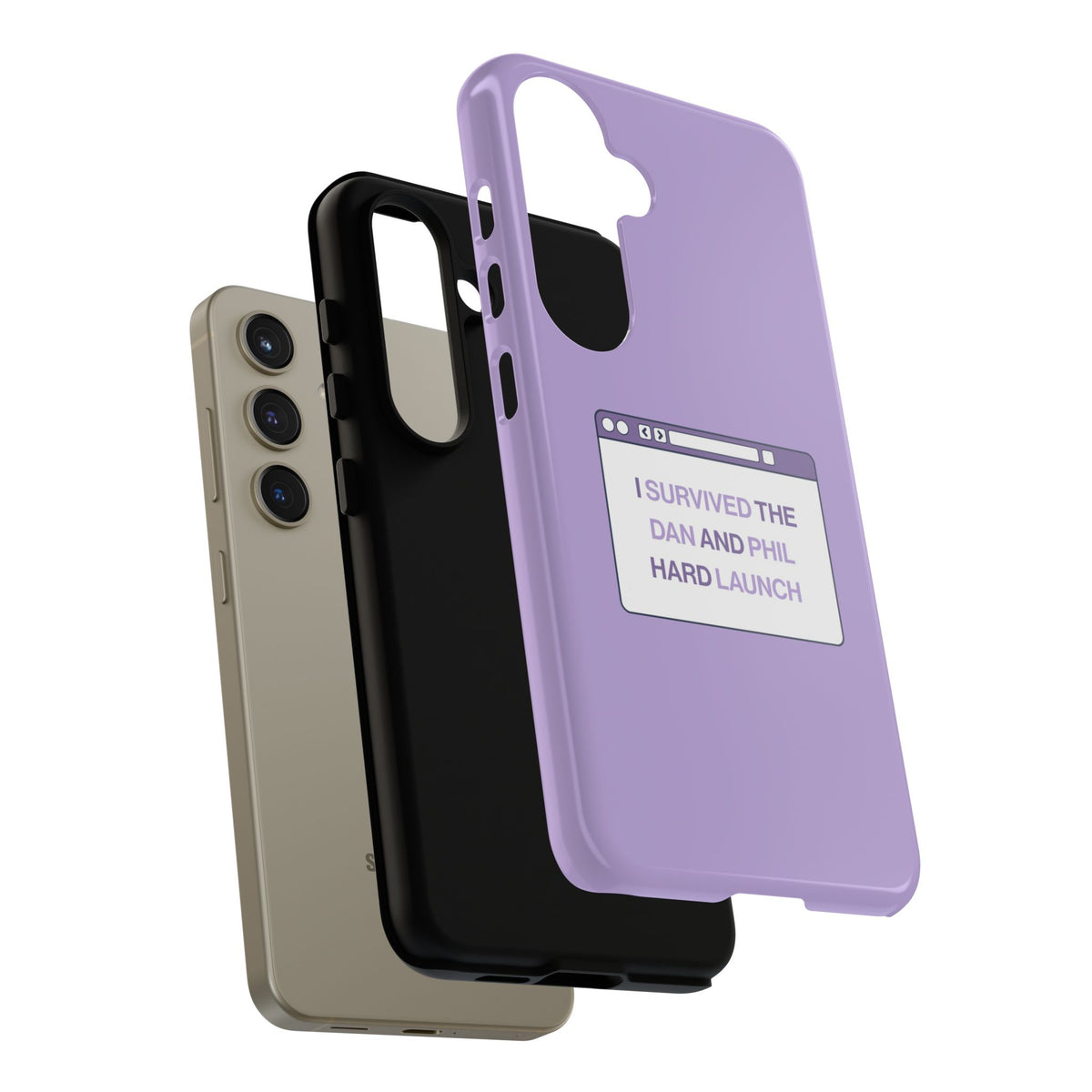 'I Survived the Dan & Phil Hard Launch' Tough Phone Case