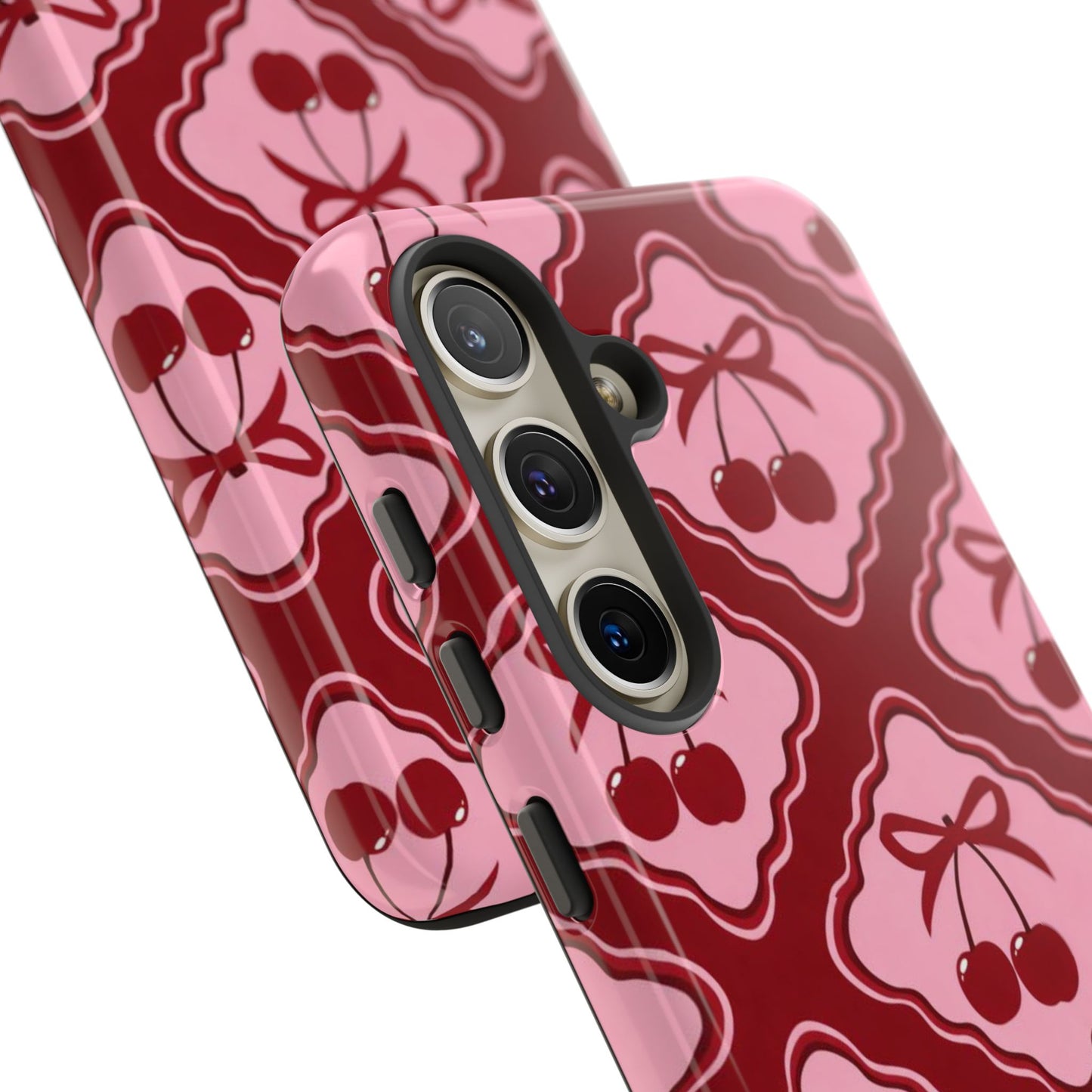 Cherry Bow Tough Phone Case