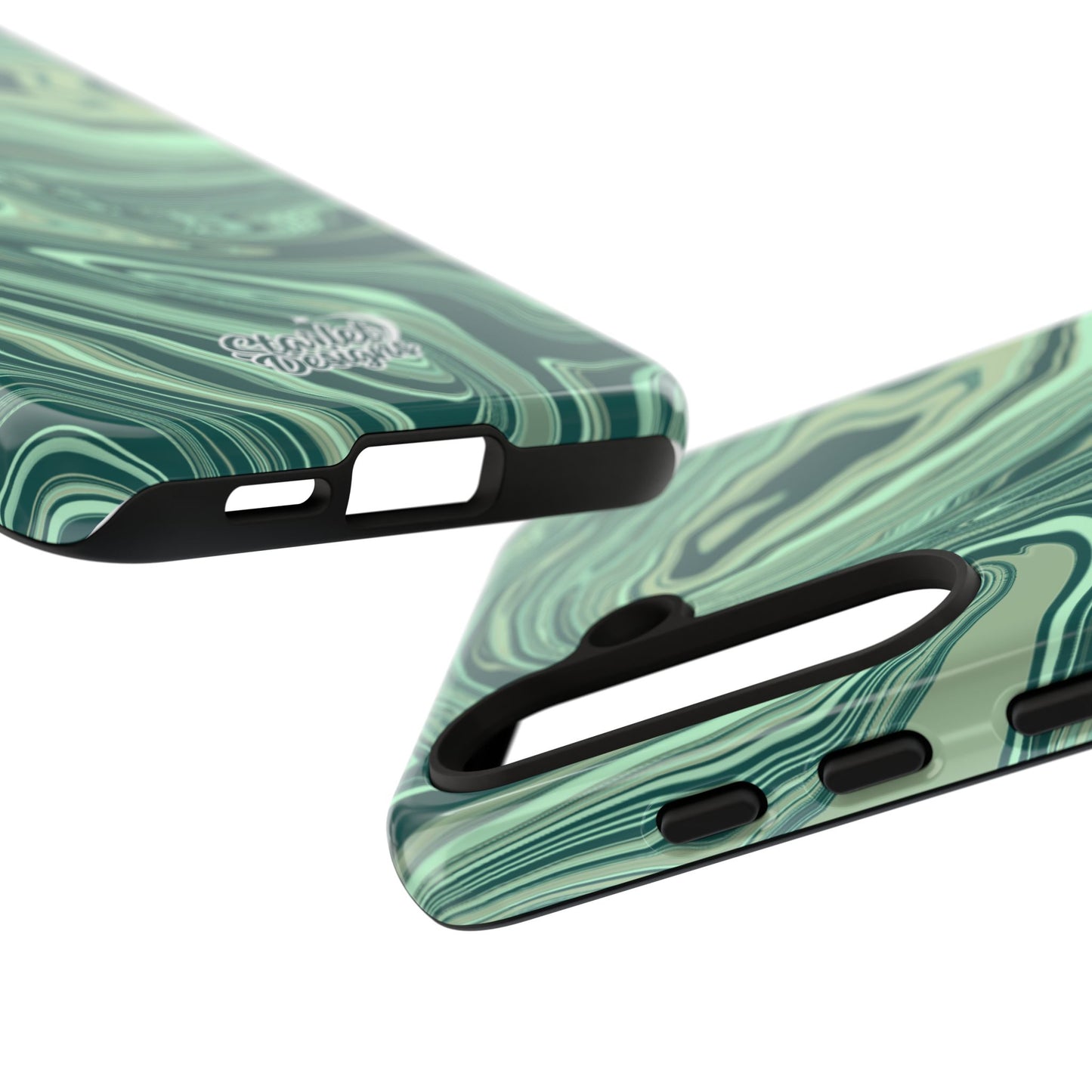 Emerald Waves Tough Phone Case