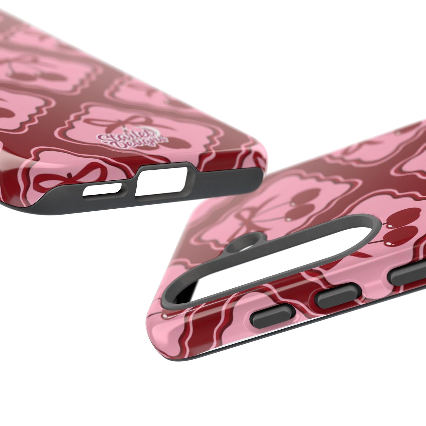 Cherry Bow Tough Phone Case