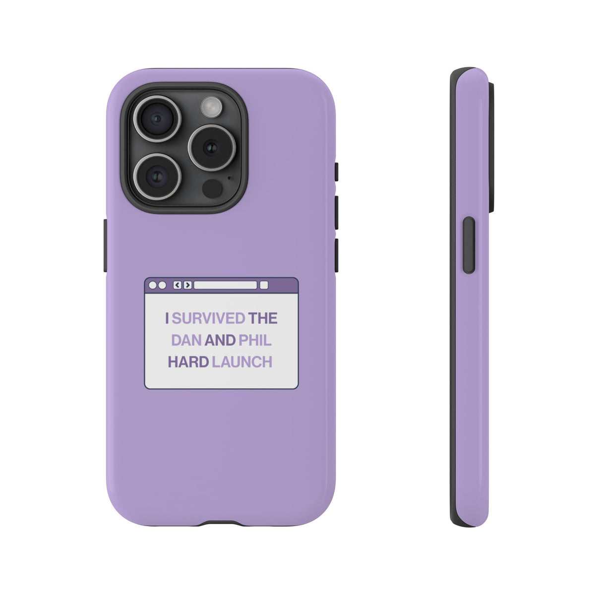 'I Survived the Dan & Phil Hard Launch' Tough Phone Case